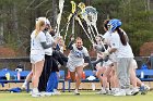 WLax vs RWU  Wheaton College Women’s Lacrosse vs Roger Williams University. - Photo By: KEITH NORDSTROM : Wheaton, Lacrosse, LAX
